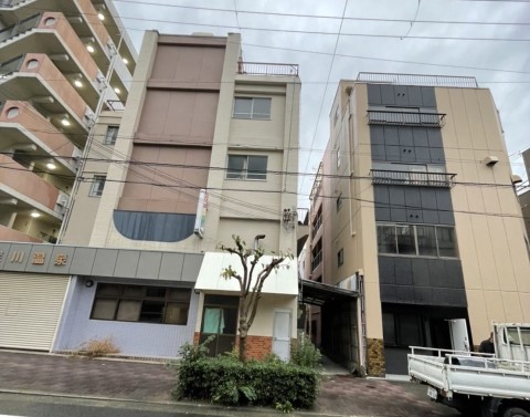 大阪市　鉄骨ALC造3F建／RC造4F建　解体工事サムネイル