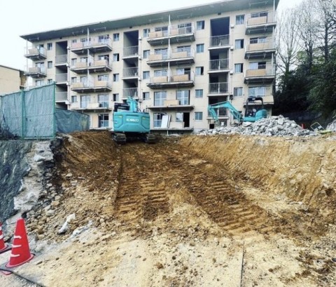 神戸市西区　RC造5F建　解体工事サムネイル