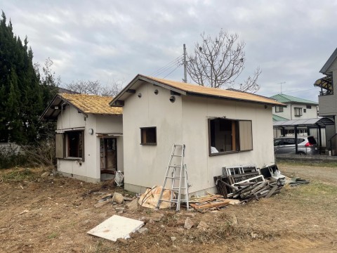 加古郡稲美町　木造　解体工事サムネイル