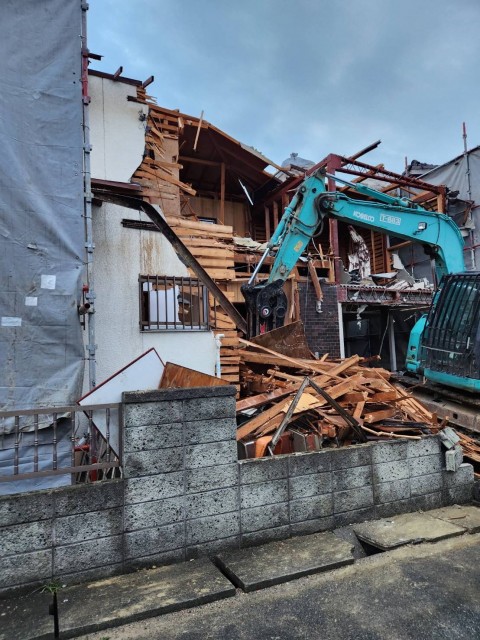 稲美町　木造2F建　解体工事サムネイル
